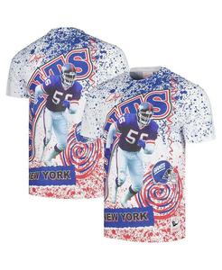 Мужская белая футболка с именем и номером игрока New York Giants в отставке Mitchell & Ness, белый