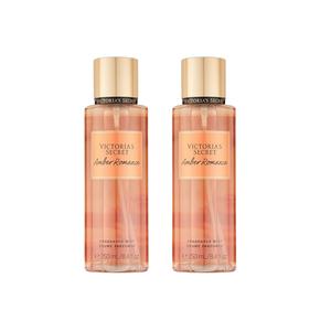 Крем для рук с долгоиграющим ароматом Victoria's Secret, Amber Romantic Body Mist 250ml*2