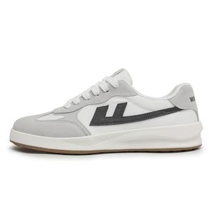 WARRIOR Немецкие армейские кроссовки мужские низкие обертывающие износостойкие противоскользящие серые белые черные, цвет Gray White Black