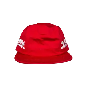 Кепка Supreme с боковой панелью, красная