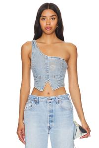 Верх жилета гретхен Afrm, золотой