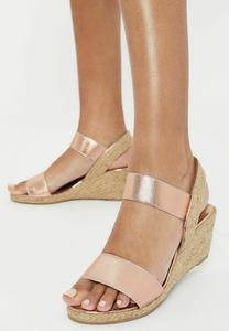 Босоножки на танкетке REGULAR FIT  - Platform sandals Lipsy, бежевый