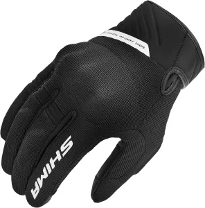 Мотоциклетные перчатки SHIMA Sonic, женские короткие летние мотоциклетные перчатки, защитная одежда, для сенсорных экранов, вентилируемые, усиленные, легкие, для мотоциклов (женские, розовые, XS), Men's / White