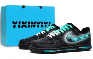 Кроссовки Court Vision с низким верхом для скейтборда, нескользящие, унисекс, Nebula Cyan Nike, Nebula Blue (Shopping Bag)