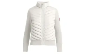 HyBridge Сборная Курка с Высоким Воротником Canada Goose, Полынно-Белый