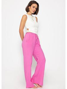 Тканевые брюки SASSYCLASSY, розовый