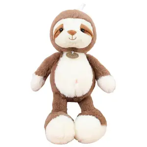 Плюшевая кукла джунгли animal, милый frog, monkey, koala, elephant высота 35cm AORUNJU
