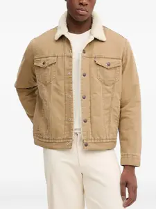 Джинсовая куртка-тракер Type III с подкладкой из шерпы Levi'S, нейтральный