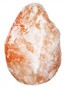 Globo lighting Настольная лампа из соляного кристалла "Камень" оранжевого цвета - (Ш)17,5 x (В)30 см