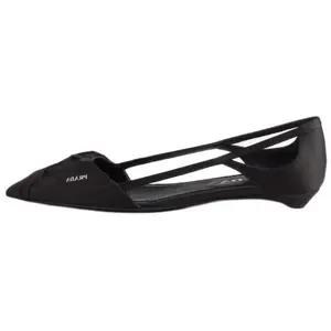 Туфли женские повседневные Women's Casual Shoes Women's Black Prada
