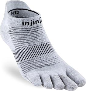 Легкие носки-неявки для бега Injinji, серый