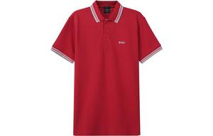 HUGO BOSS Поло SS22 мужское красное