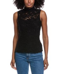 Футболка с высоким воротником Theory, черный