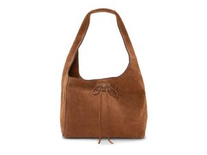 Сумка хобо Lucky Brand Clem Suede Mini Hobo Bag, Honey Brown Suede