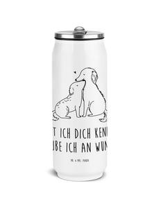 Mr. & Mrs. Panda Бутылка для воды для собаки с надписью «Любовь» белого цвета