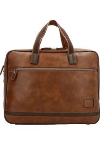 Мужская сумка для ноутбука из искусственной кожи с нашивками PICARD, цвет Whisky Kombi