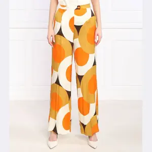 Брюки прямого кроя Beatrice B, мультиколор