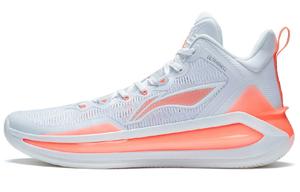 LINING ЛиНинг Лирен 3 Ориджинал Блейд амортизирующие противоскользящие и износостойкие баскетбольные кроссовки мид-топ мужские белые