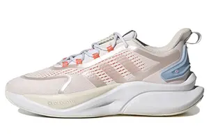 Кроссовки Alphabounce+ унисекс с низким верхом розового/синего цвета Adidas