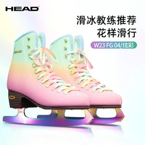 HEAD Коньки для фигурного катания, взрослые и детские, серия градиент, размер 39