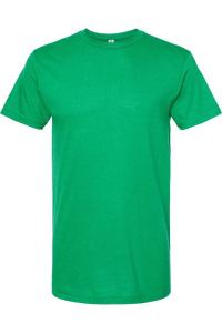 Футболка унисекс из тонкого джерси Tultex, цвет heather kelly