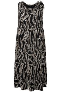 Платье миди Ulla Popken Dress, черный