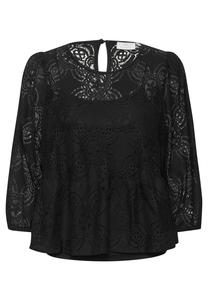 Блузка Kaffe, черный глубокий