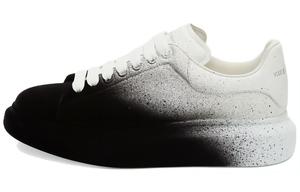 Обувь для жизни Мужская низкая белая/черная Alexander Mcqueen