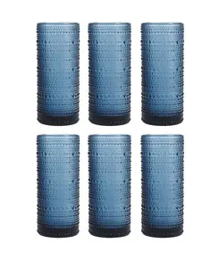 Стаканы для хайбола Jupiter Collins, набор из 6 шт. Fortessa, cornflower