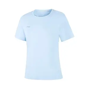 LINING Футболка женская небесно-голубая Clear Sky Blue