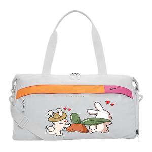 Nike Полиэстеровый узорчатый наплечный рюкзак унисекс белый, Rabbit