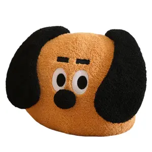 Плюшевая кукла Macaron Puppy Hand Warmer высотой 25 см Fluffy bear