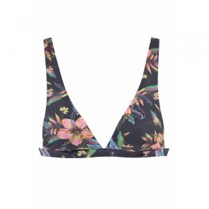 Топ бикини с треугольными чашечками LASCANA »Malia« для женщин, цвет grau