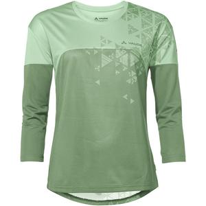 Женская велосипедная майка Moab V LS Vaude, зеленый