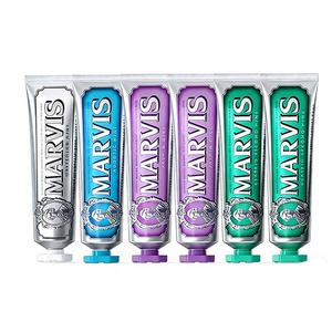 Marvis Набор одежды Jasmine Ocean Mint из четырех предметов для чистки зубов