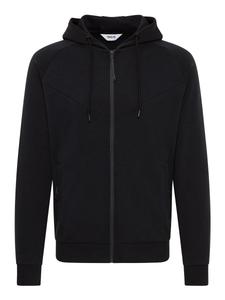 Худи с капюшоном на молнии !Solid Gelbert, Black