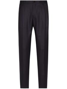 Dolce & Gabbana зауженные брюки строгого кроя, синий