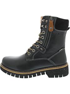 Camel Active Черные ботинки на шнуровке