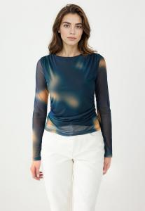 Блуза Jimmy Key BOAT NECK LONG-SLEEVED PATTERNED, Multi-Coloured