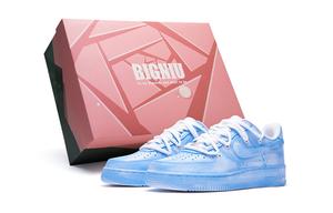 Кроссовки Nike Air Force 1 Skateboard Shoes Women's Low-Top Blue/White