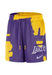 Спортивные шорты los angeles lakers drifit для тренировок Nike Performance, Field Purple/Amarillo