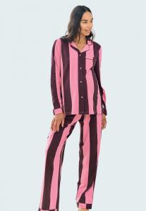 Пижамный комплект Chelsea Peers STRIPE SET, Pink