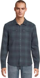 Мужская рубашка Dario W976W25 John Varvatos, Titanium Blue