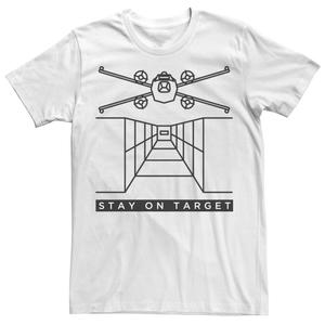 Мужская футболка Stay On Target Star Wars