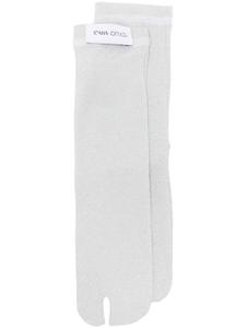 Ioana Ciolacu носки Sparkle, серебристый