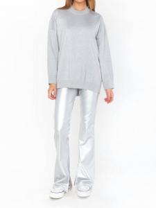 Брюки клеш Nashville Pull, серебристые Show Me Your Mumu, серебряный