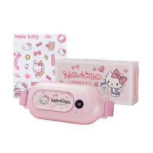 Пояс для прогревания живота 3-й режим умный термостат поддержание постоянной температуры SLO01NG Sanrio, Leading Edition Hello Kitty[3rd Setting Smart Consкоричневыйt Temperature Regulating+Smart Digital Display]