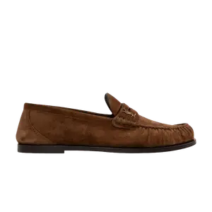 Кроссовки Saint Laurent Le Loafer Penny Slippers 'Snuff', коричневый