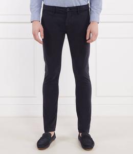 Брюки GUESS chino DANIEL Skinny fit, цвет grafite