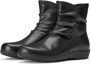 Женские ботинки до щиколотки на плоской подошве, повседневные короткие ботинки, удобные для ходьбы SUEDI, Black